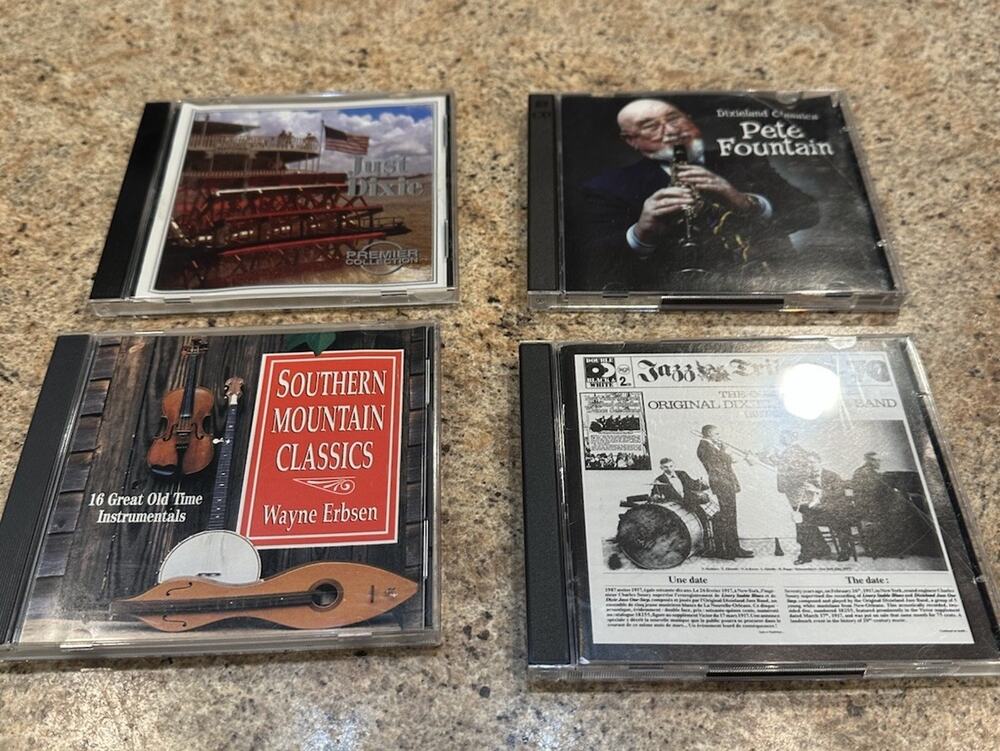 4 Music CDs Classical Music Set- SOUTHERN MOUNTAIN CLASSICS Dixie & More EUC!